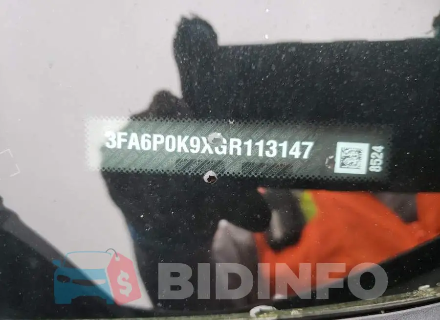 3FA6P0K9XGR113147 Photo# 12