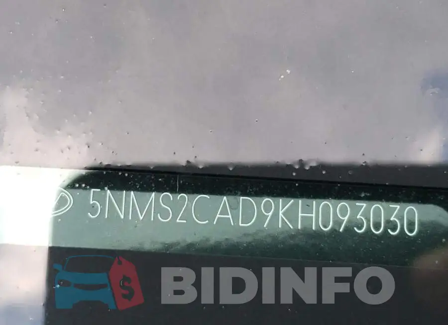 5NMS2CAD9KH093030 Photo# 13
