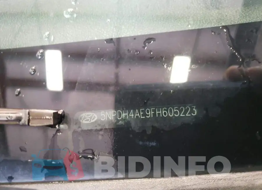 5NPDH4AE9FH605223 Photo# 12