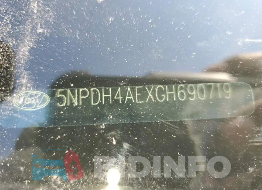 5NPDH4AEXGH690719 Photo# 12