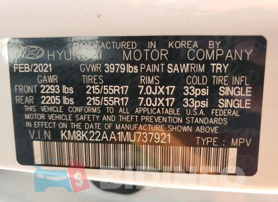 KM8K22AA1MU737921 Photo# 13