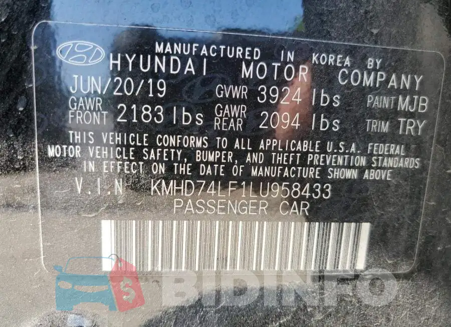 KMHD74LF1LU958433 Photo# 12