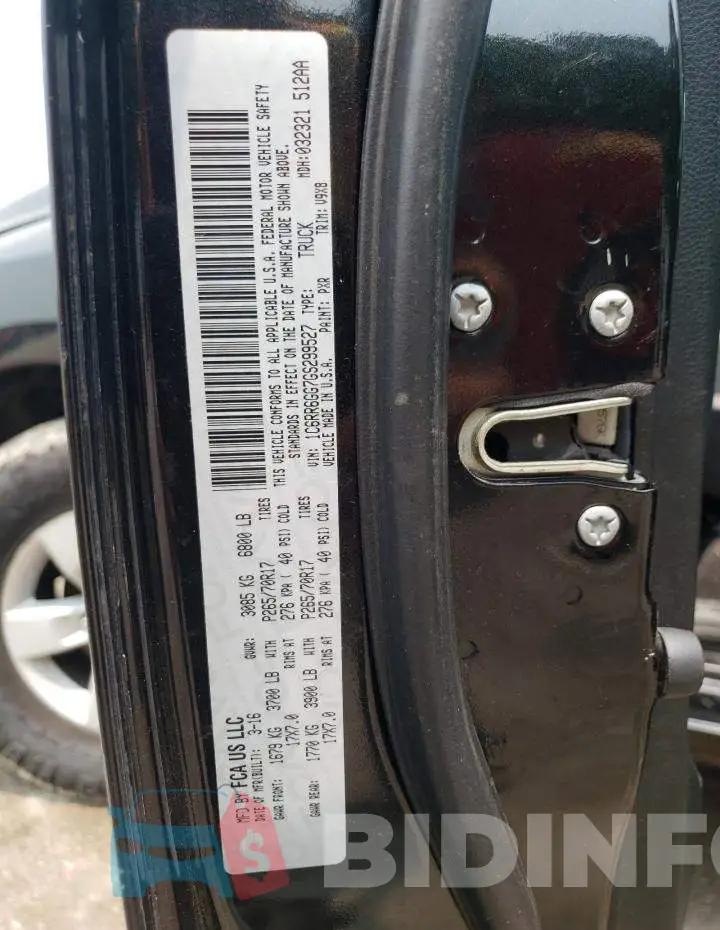 1C6RR6GG7GS299527 Photo# 12