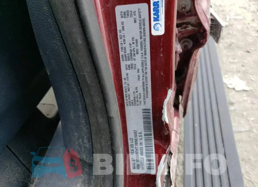 1C6SRFHT1MN616497 Photo# 12