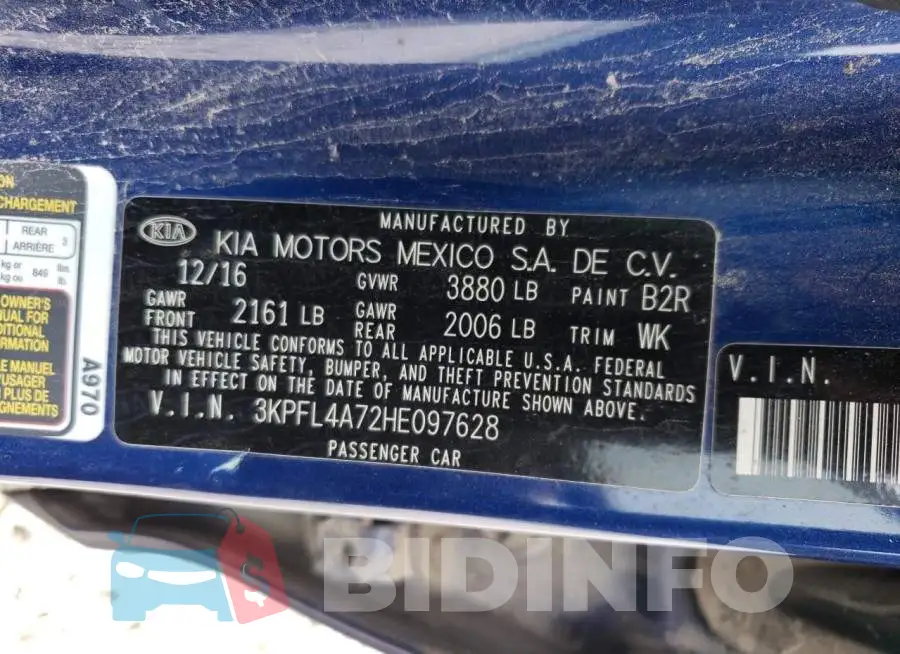 3KPFL4A72HE097628 Photo# 13