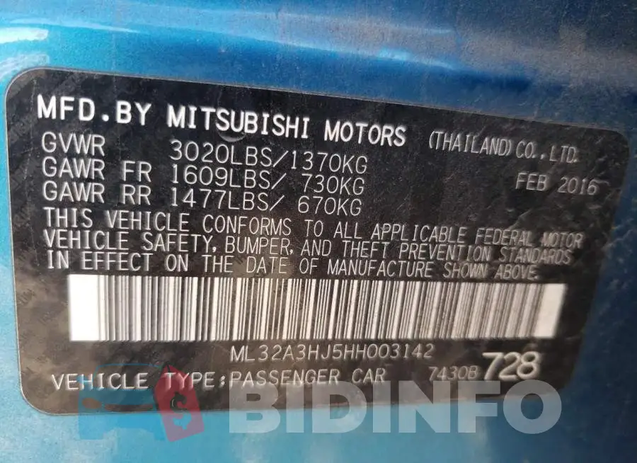 ML32A3HJ5HH003142 Photo# 12
