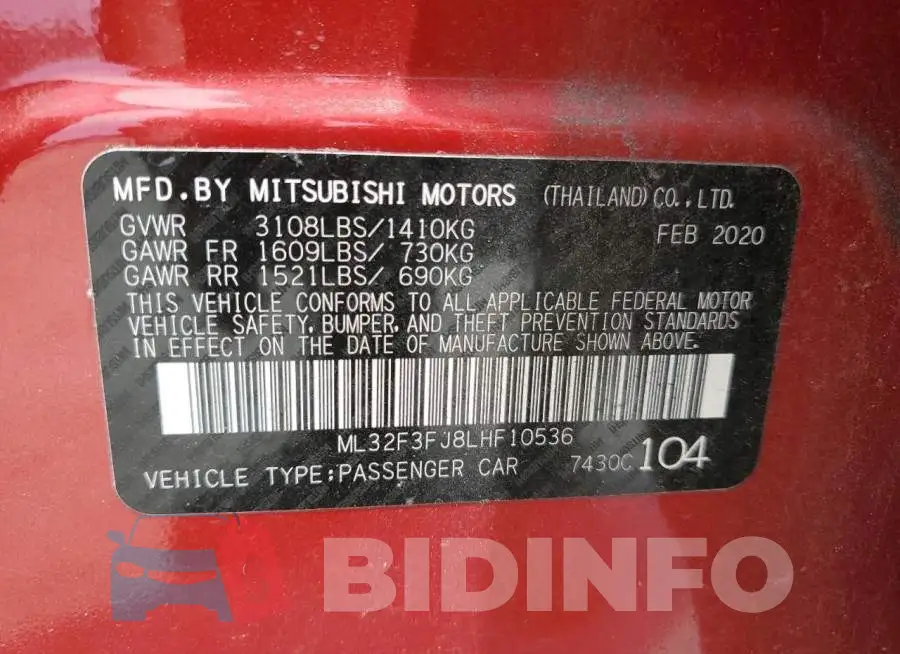 ML32F3FJ8LHF10536 Photo# 12