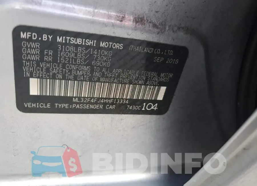 ML32F4FJ4HHF13334 Photo# 13