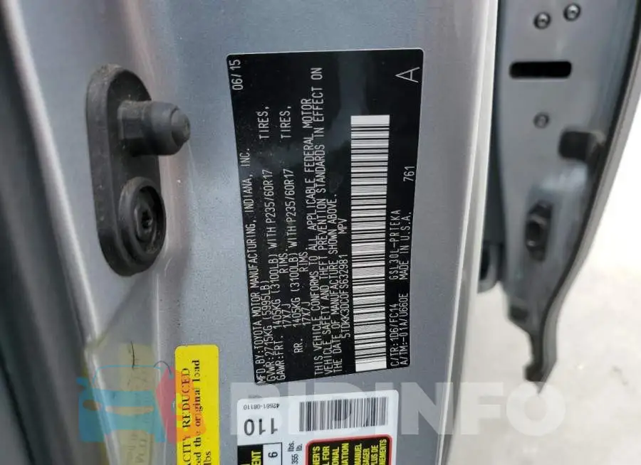 5TDKK3DC0FS632981 Photo# 13