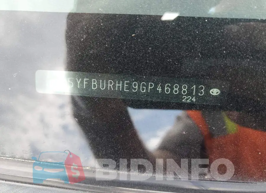 5YFBURHE9GP468813 Photo# 13