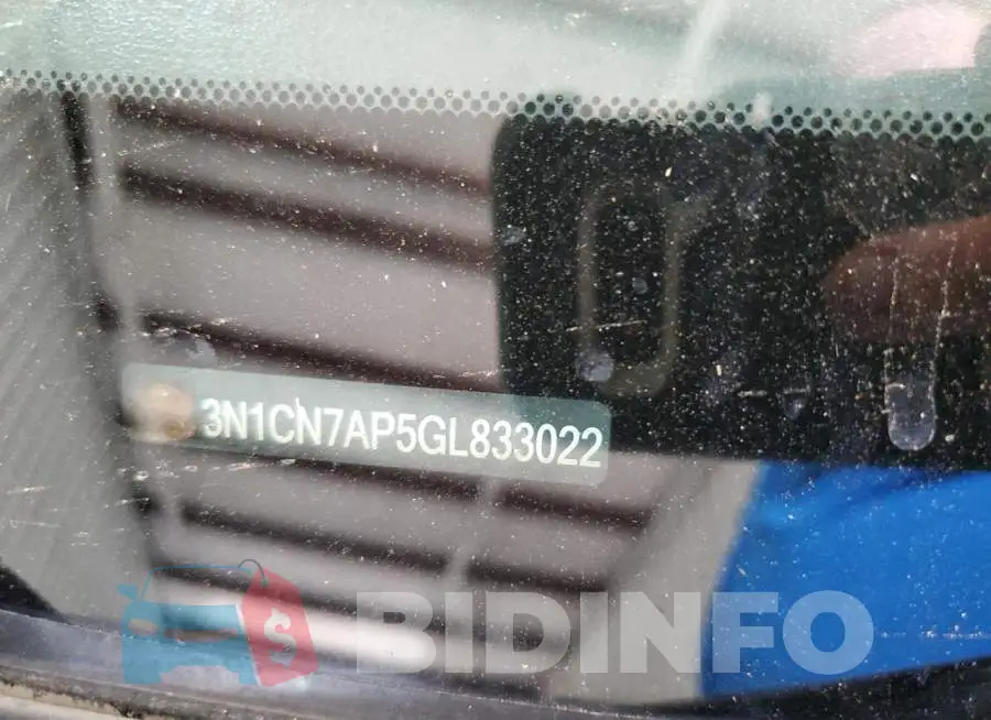 3N1CN7AP5GL833022 Photo# 13