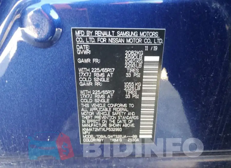 KNMAT2MTXLP532993 Photo# 12
