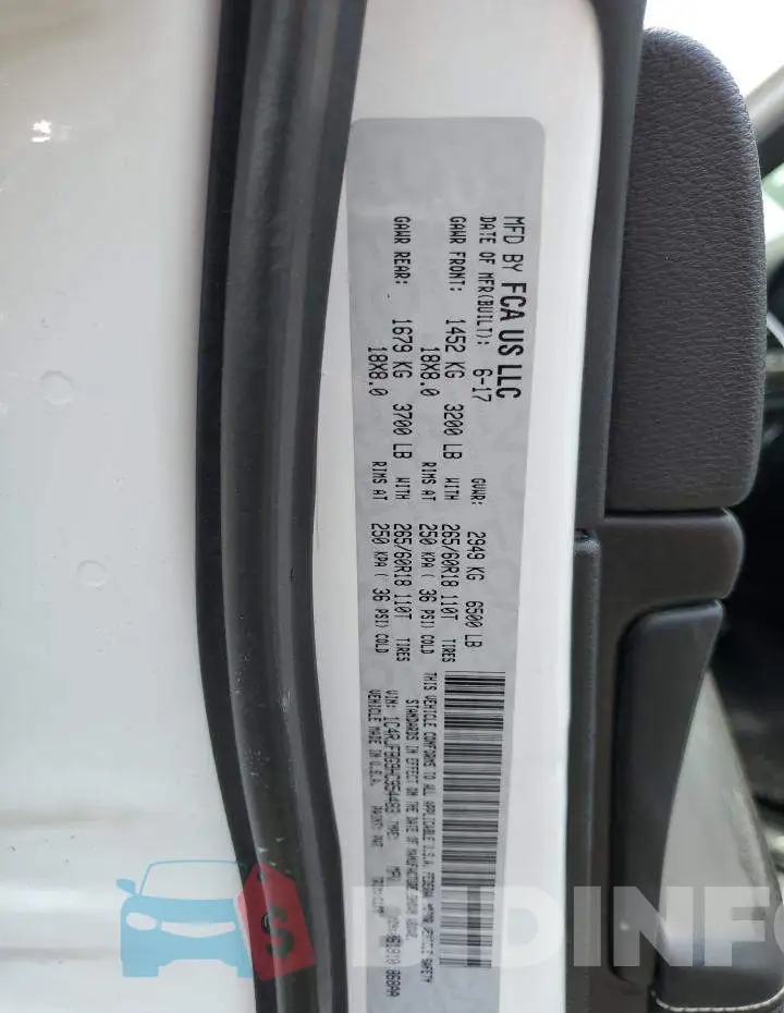 1C4RJFBG9HC954483 Photo# 13