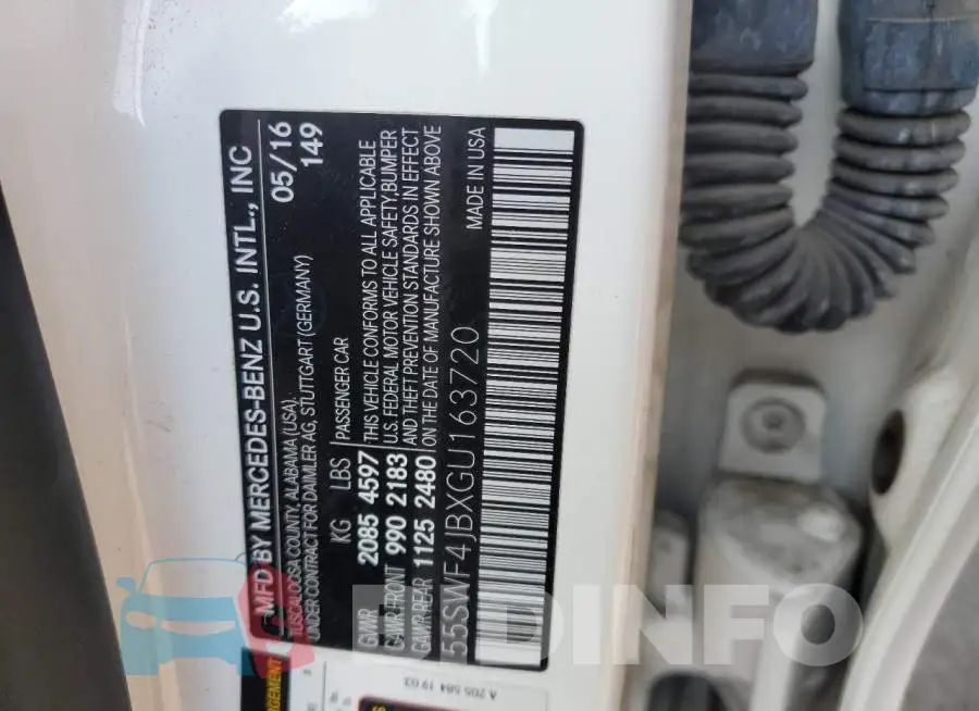 55SWF4JBXGU163720 Photo# 12