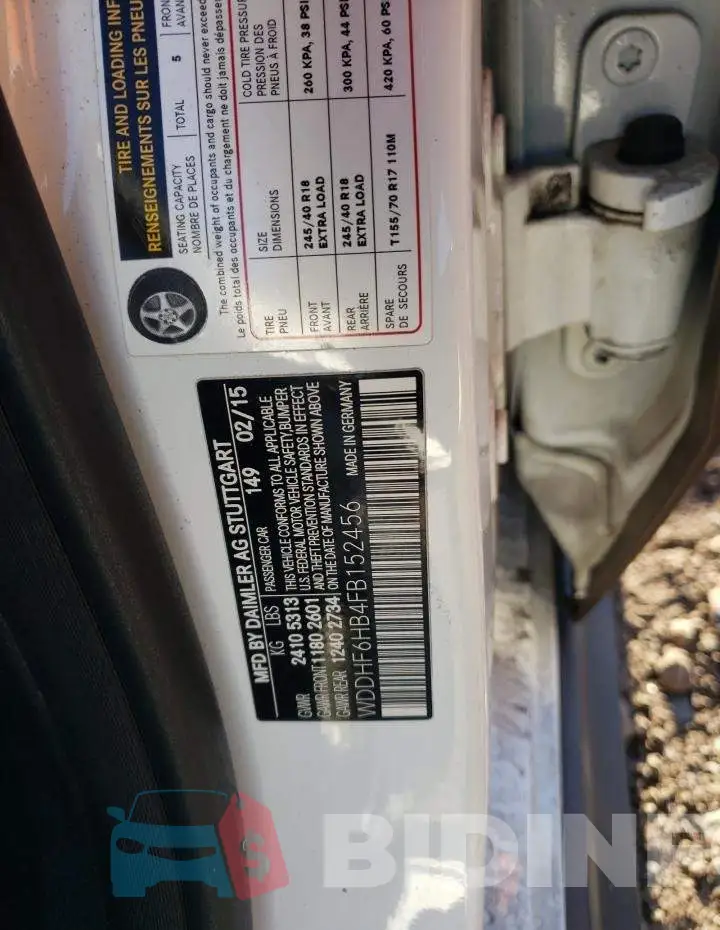 WDDHF6HB4FB152456 Photo# 12