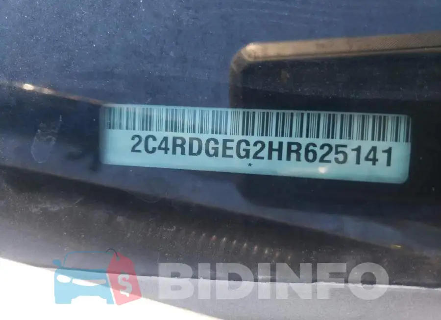 2C4RDGEG2HR625141 Photo# 13