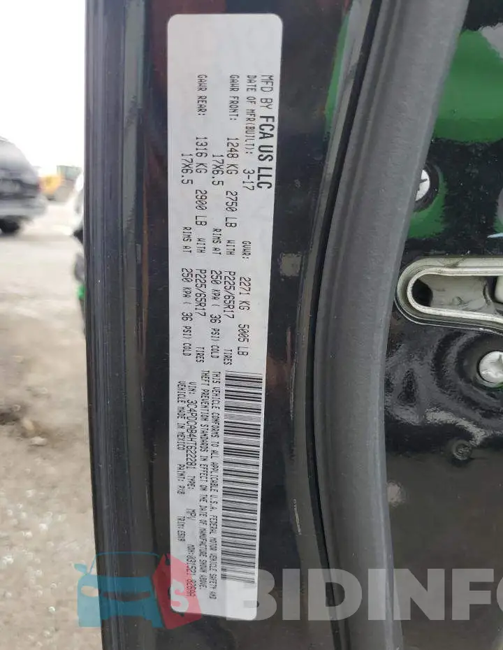 3C4PDCAB4HT622281 Photo# 13