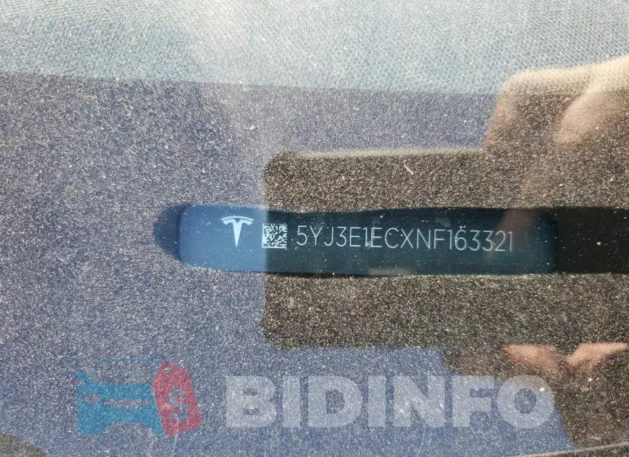 5YJ3E1ECXNF163321 Photo# 12