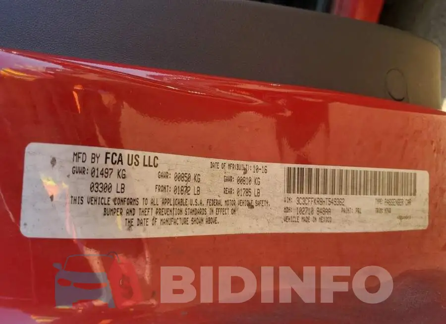 3C3CFFKR8HT549362 Photo# 12