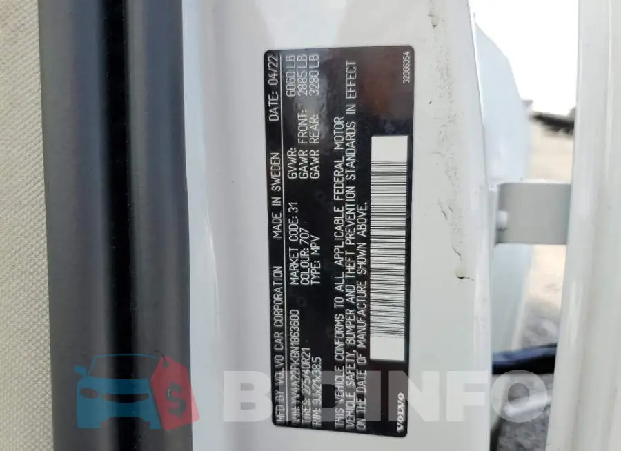 YV4A22PK8N1863600 Photo# 13