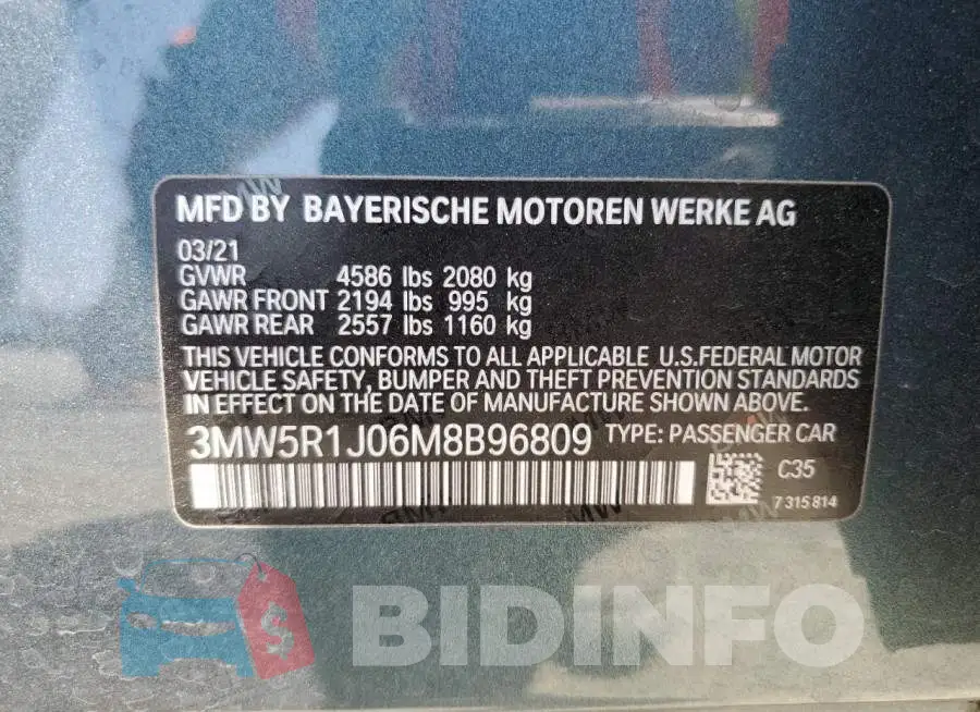 3MW5R1J06M8B96809 Photo# 10
