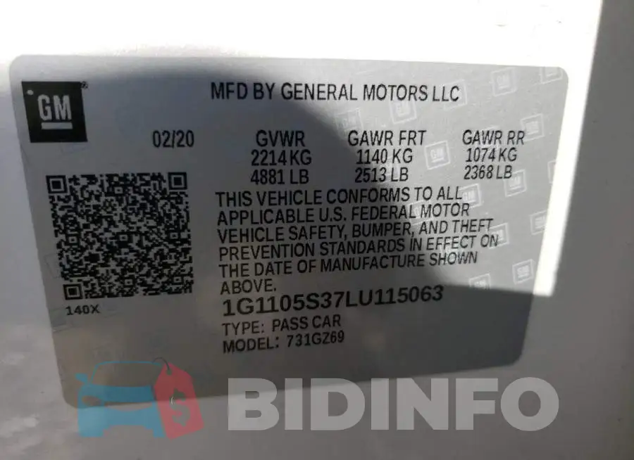 1G1105S37LU115063 Photo# 12