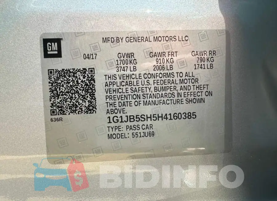1G1JB5SH5H4160385 Photo# 10