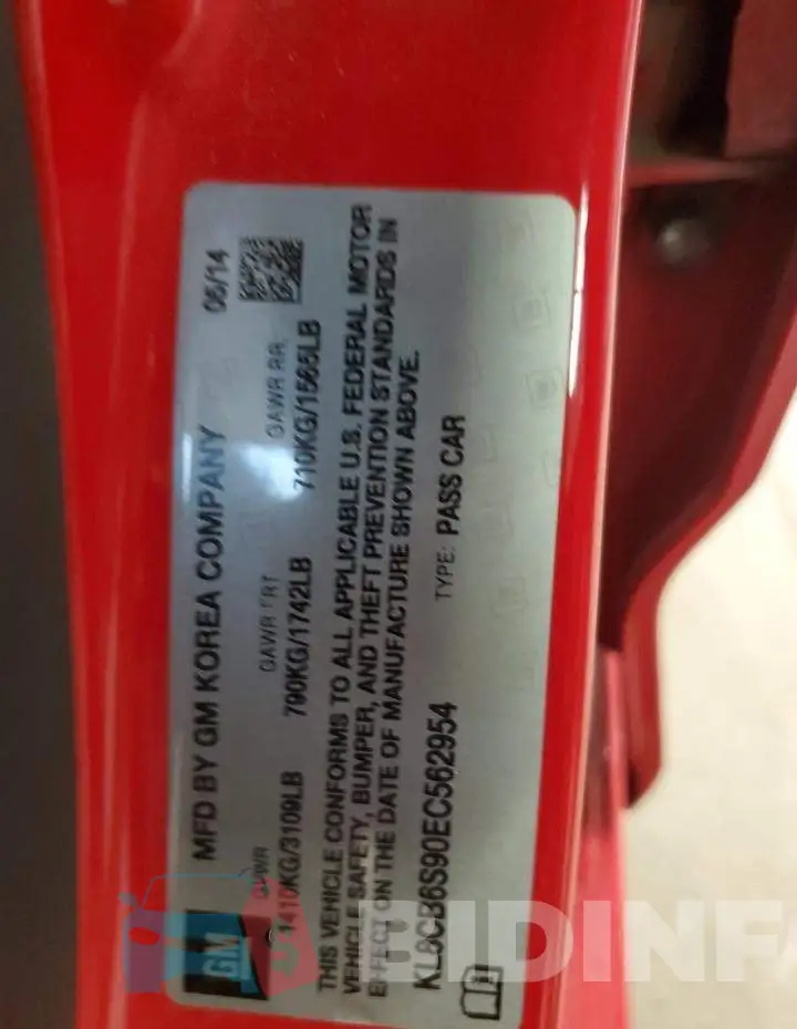 KL8CB6S90EC562954 Photo# 12