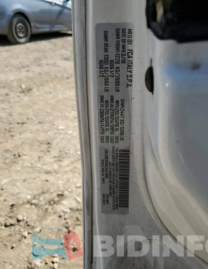 ZFBERFAB3J6L14600 Photo# 12