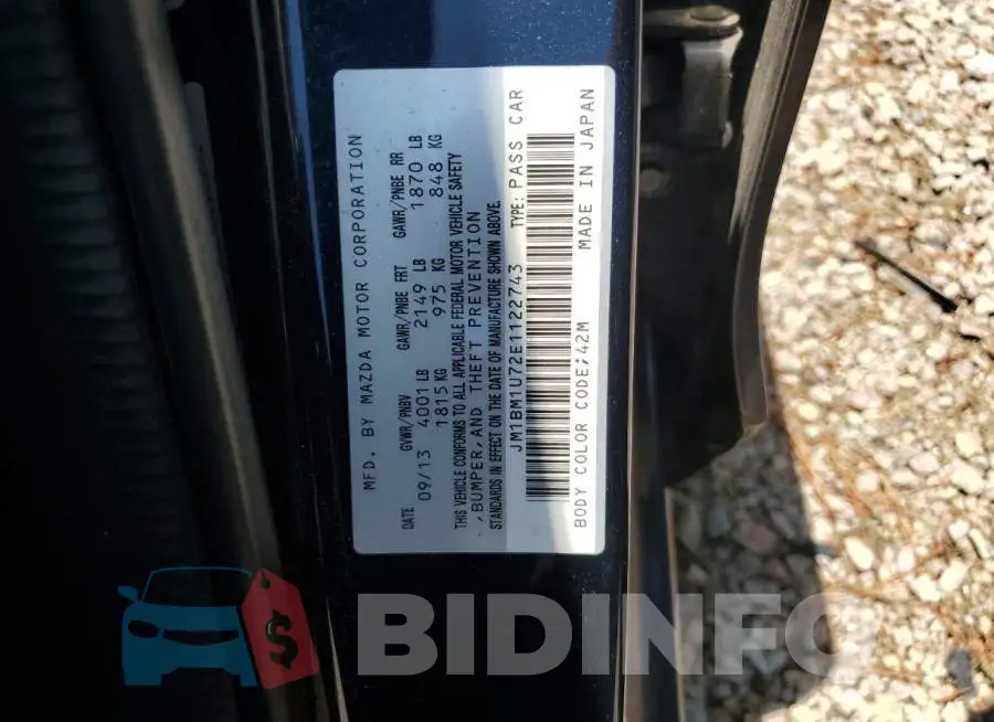 JM1BM1U72E1122743 Photo# 12