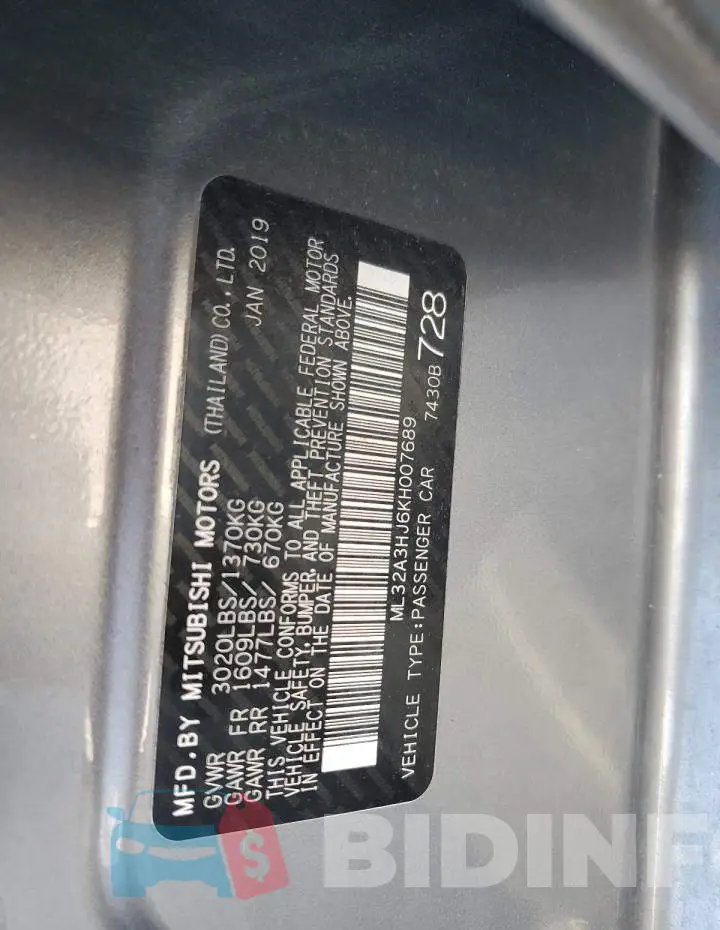 ML32A3HJ6KH007689 Photo# 12