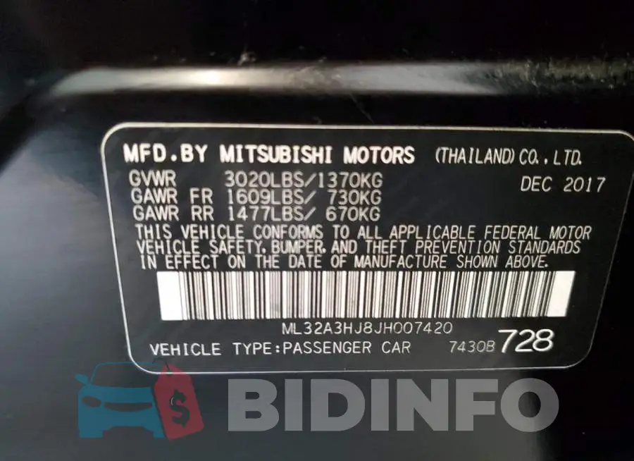 ML32A3HJ8JH007420 Photo# 12
