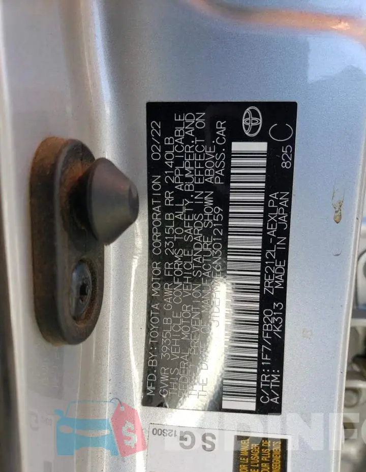 JTDEPMAE6N3012159 Photo# 12