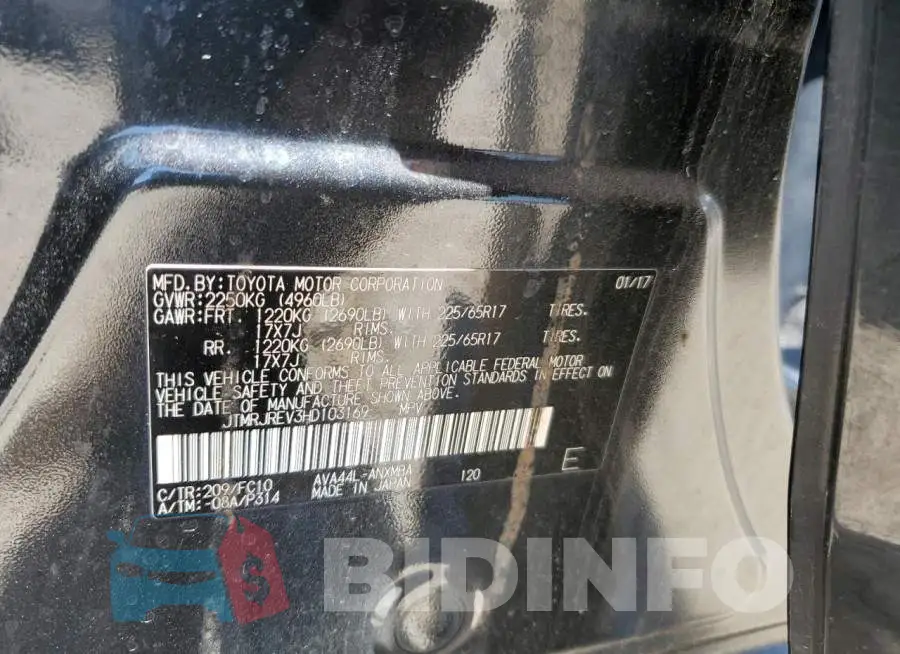 JTMRJREV3HD103169 Photo# 12