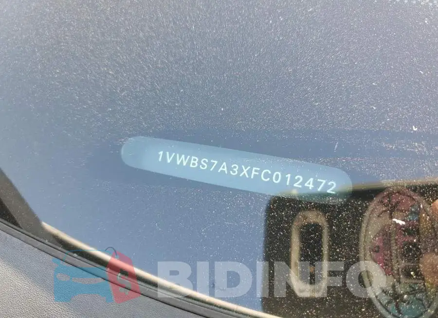 1VWBS7A3XFC012472 Photo# 12