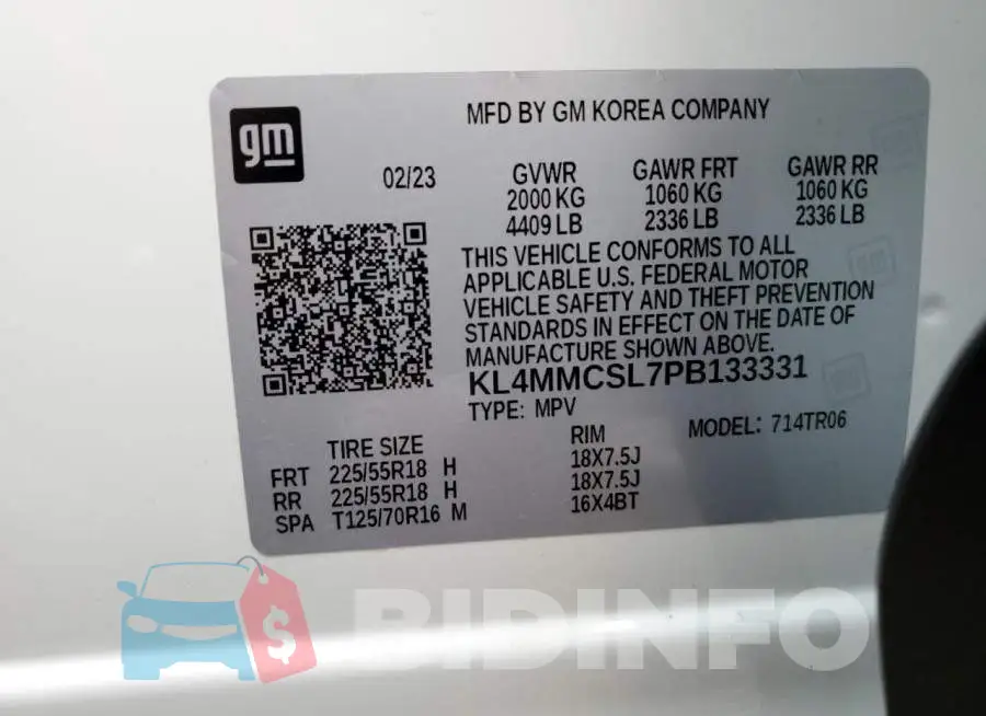 KL4MMCSL7PB133331 Photo# 13