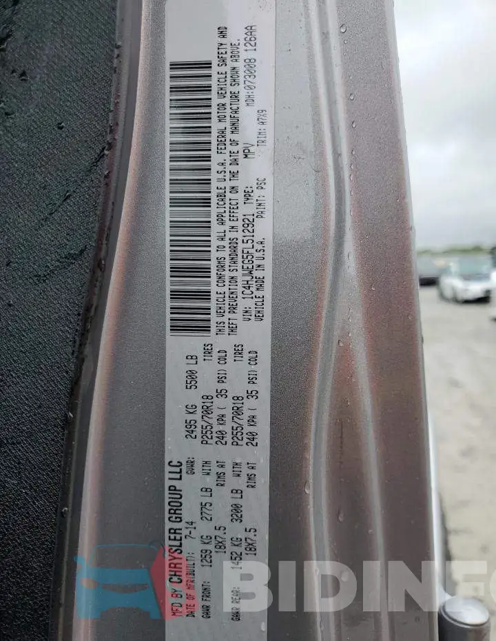 1C4HJWEG5FL512921 Photo# 13