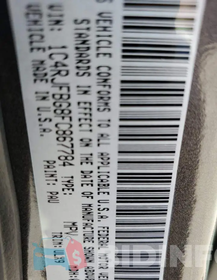 1C4RJFBG8FC867784 Photo# 13