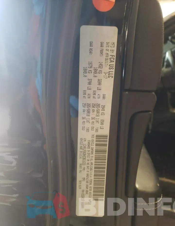 1C4RJFBG8HC861633 Photo# 13