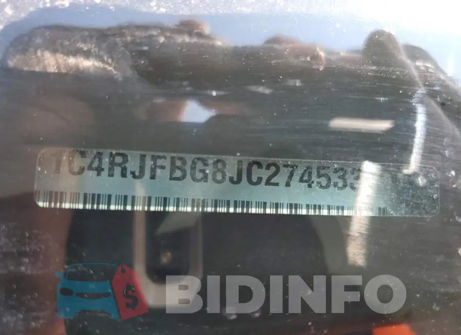 1C4RJFBG8JC274533 Photo# 13