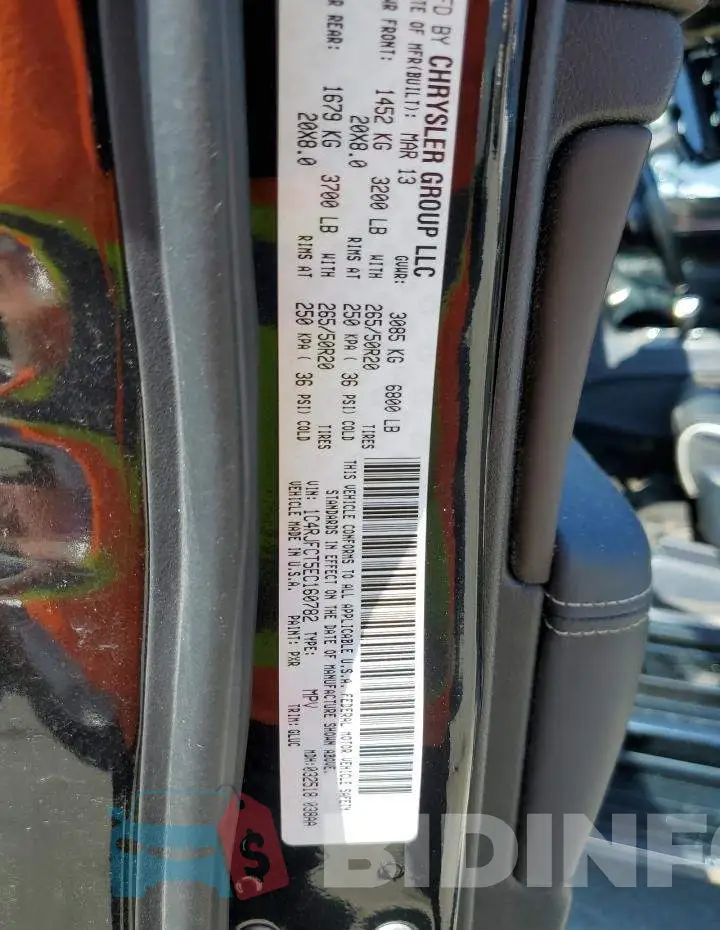 1C4RJFCT5EC160782 Photo# 13
