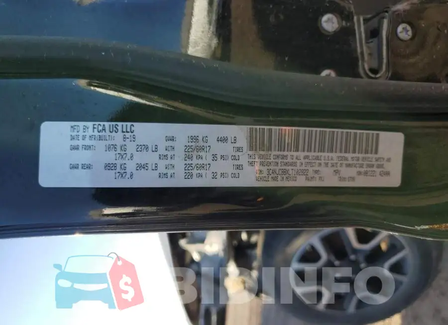 3C4NJCBBXLT102822 Photo# 13
