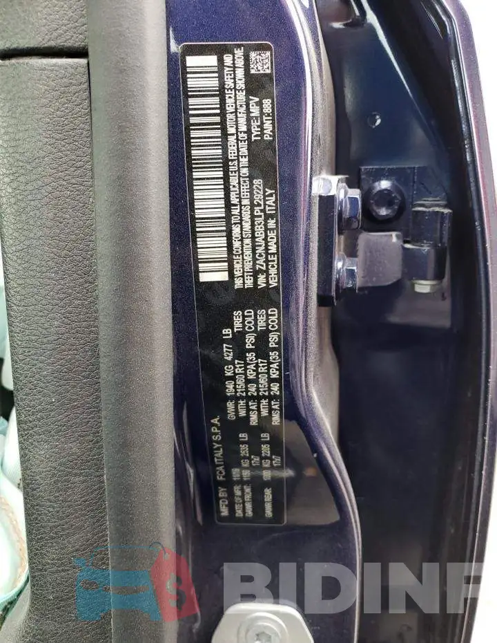 ZACNJABB3LPL29228 Photo# 13