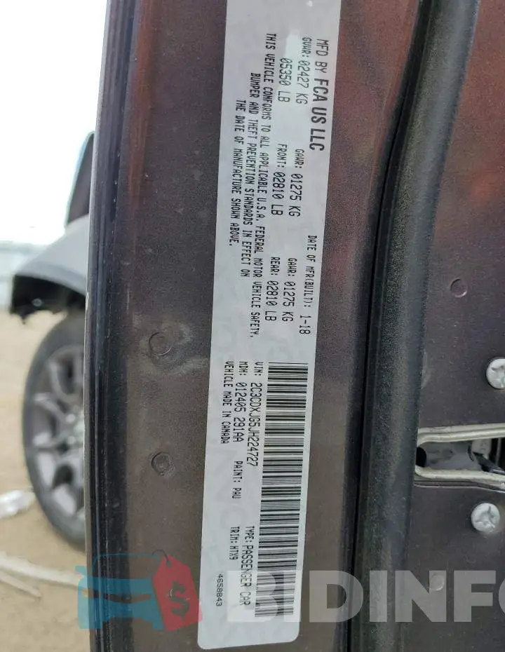 2C3CDXJG5JH224727 Photo# 13