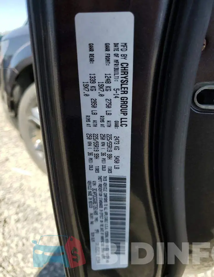 3C4PDCGG8ET261409 Photo# 12