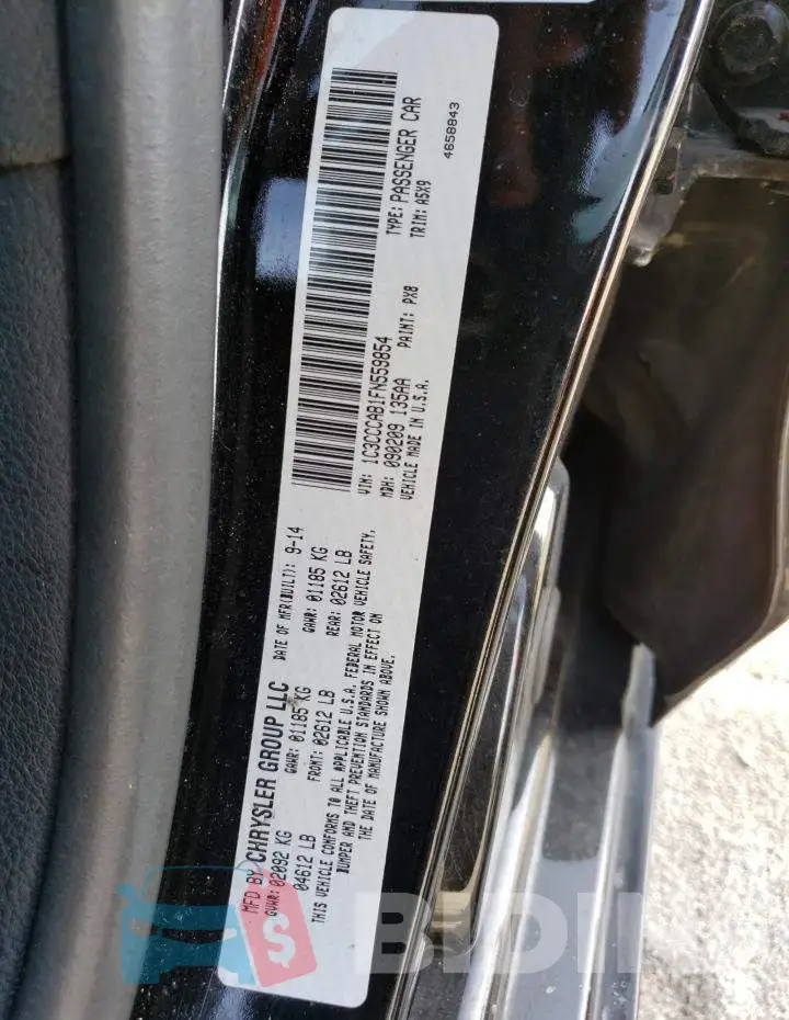1C3CCCAB1FN559854 Photo# 12