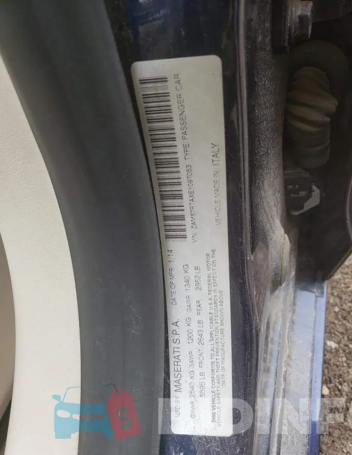 ZAM57RTAXE1097053 Photo# 12