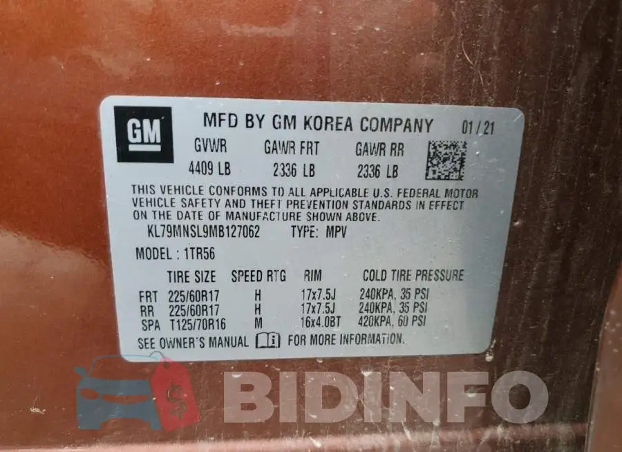 KL79MNSL9MB127062 Photo# 14