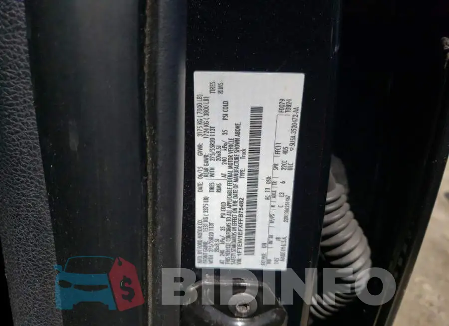 1FTEW1EFXFFB75482 Photo# 12