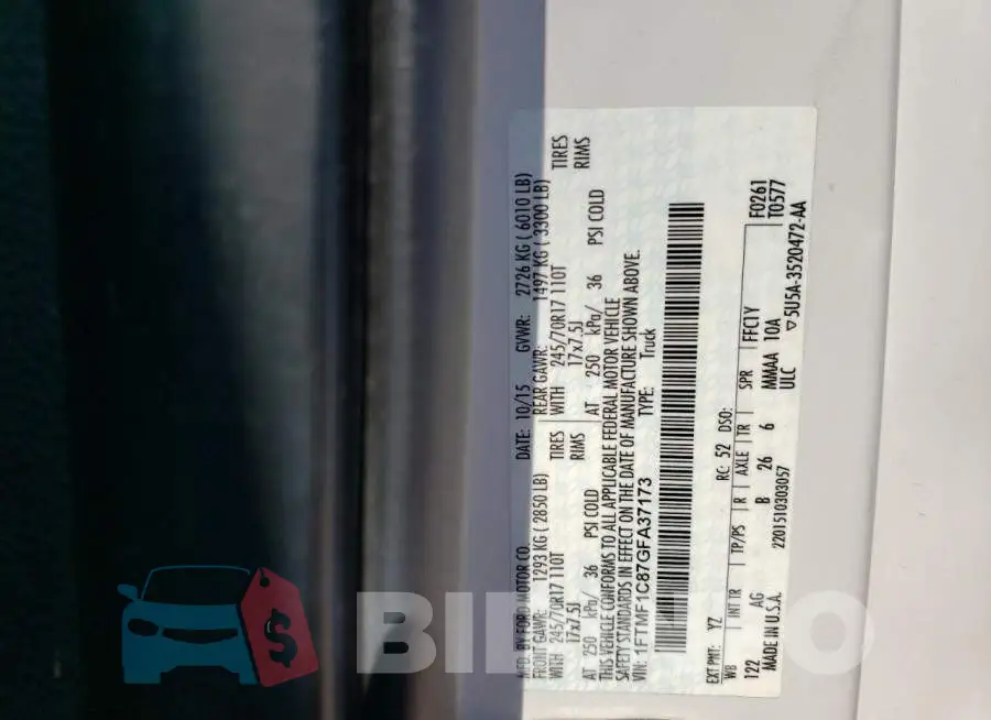 1FTMF1C87GFA37173 Photo# 12